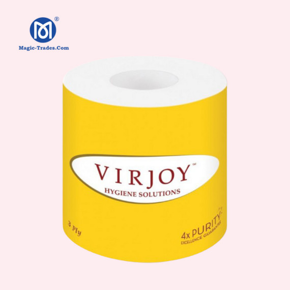 VirJoy黃裝三層衛生卷紙 (10卷裝) - BTR001