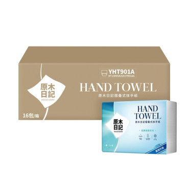 【原木日記】M-Fold Paper 獨立包裝 抹手紙 (原箱16包) - MFP007